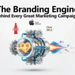 Powerful brand story concept showing how strong branding drives successful marketing campaigns
